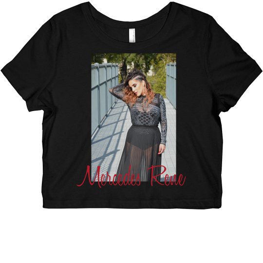 Mercedes Rene Between the Shots Crop Tee