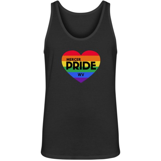 Mercer PRIDE Heart Unisex Tank