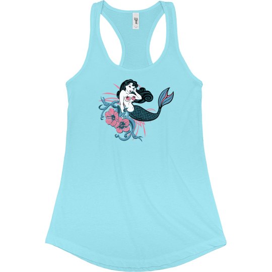 Mermaid  forever tank top racer back