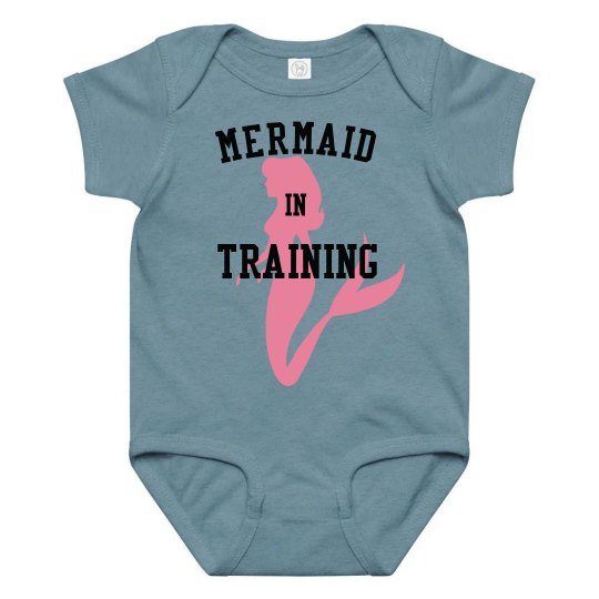 Mermaid in training onesie! Mermaid in training onesie!