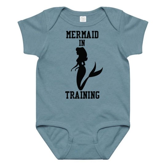 Mermaid in training onesie!