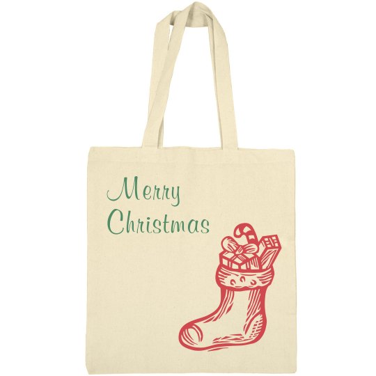 Merry Christmas tote