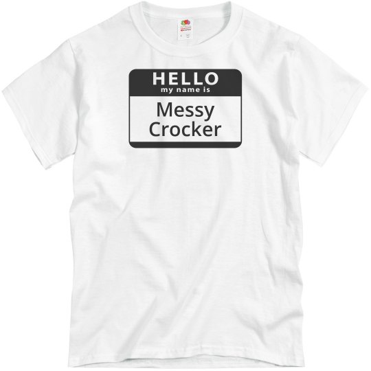 Messy Crocker Tee