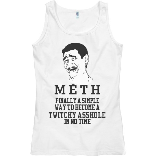 Meth Awareness womens tank