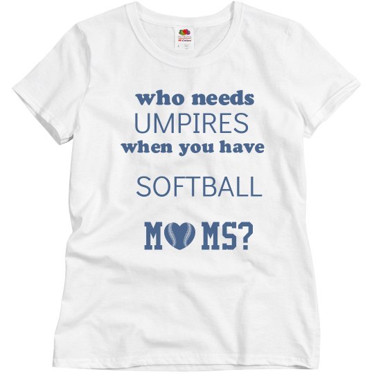 Michelle umpire softball tee