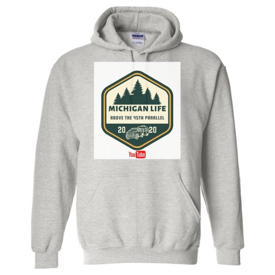 Michigan Life above the 45th parallel Hoodie