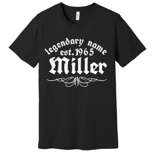 Miller. Legendary name 