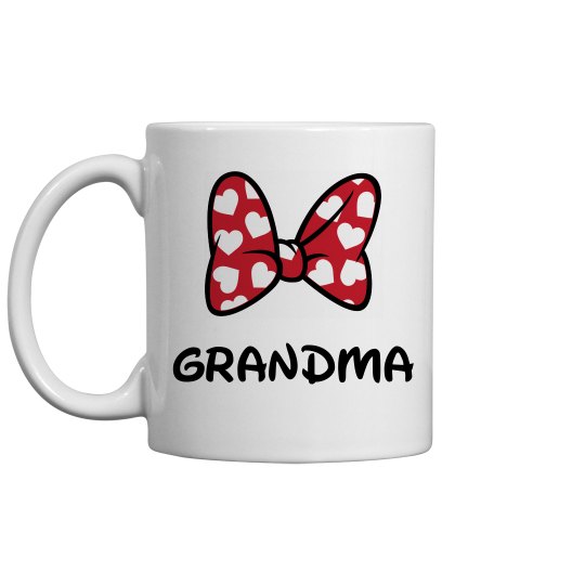 minnie grandma mug
