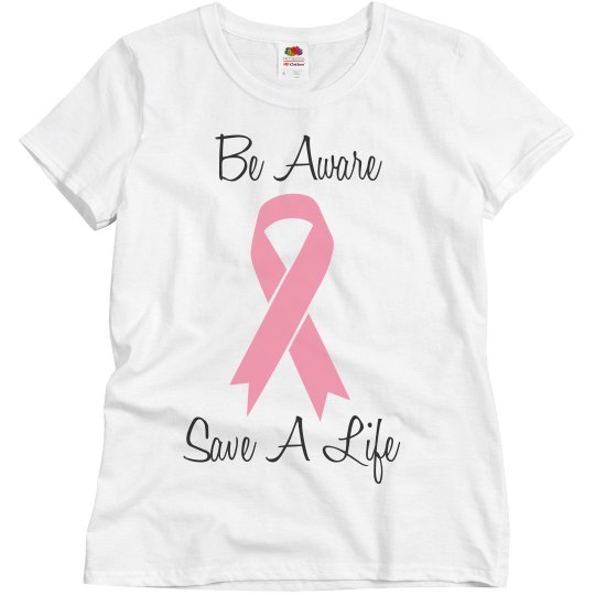 Misses Breast Cancer Awareness Tee Misses Breast Cancer Awareness Tee