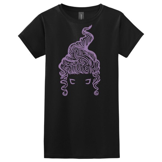 Misses Mary Sanderson Shirt - Ladies Basic Softstyle T-Shirt | Customized Girl