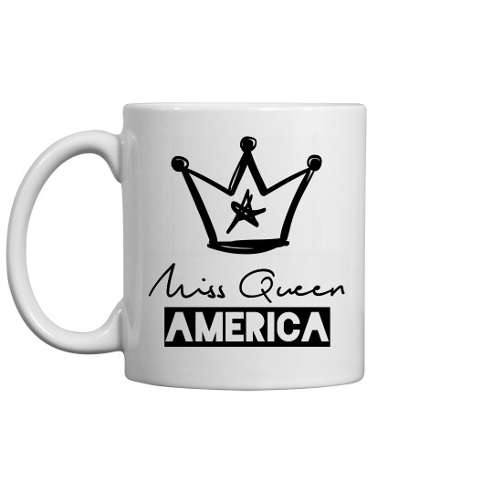 #MissQueen "America" Coffee Mug