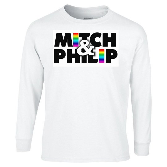 Mitch & Philip Long Sleeve Printed Front and Back