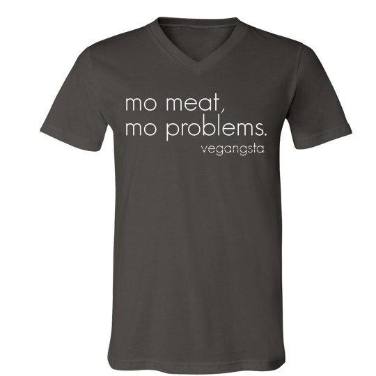 mo meat... unisex vneck mo meat... unisex vneck