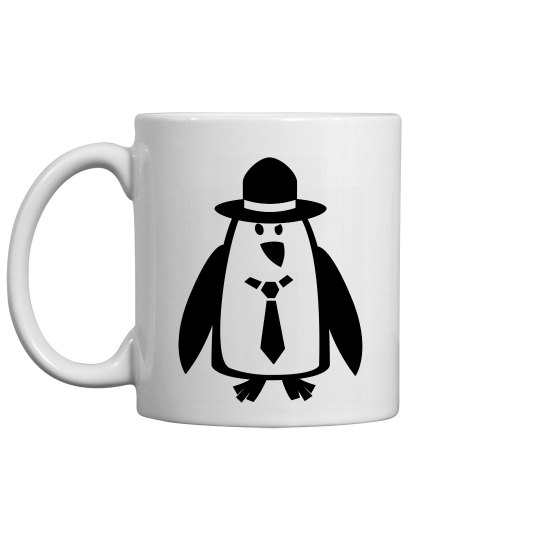 Mobster Pinquin Mug