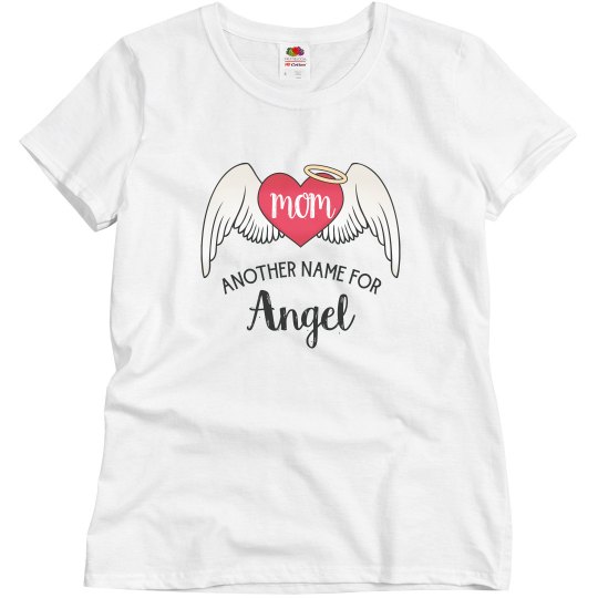 Mom Mother's Day - Tattoo Heart Wings Angel