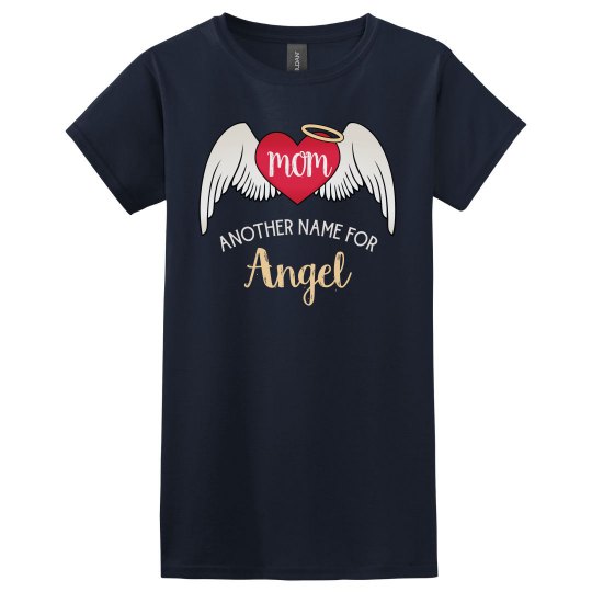 Mom Mother's Day - Tattoo Heart Wings Angel Mom Mother's Day - Tattoo Heart Wings Angel