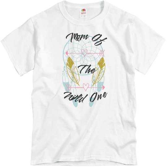 Mom Of The Wild One Short Sleeve Mom Of The Wild One Short Sleeve