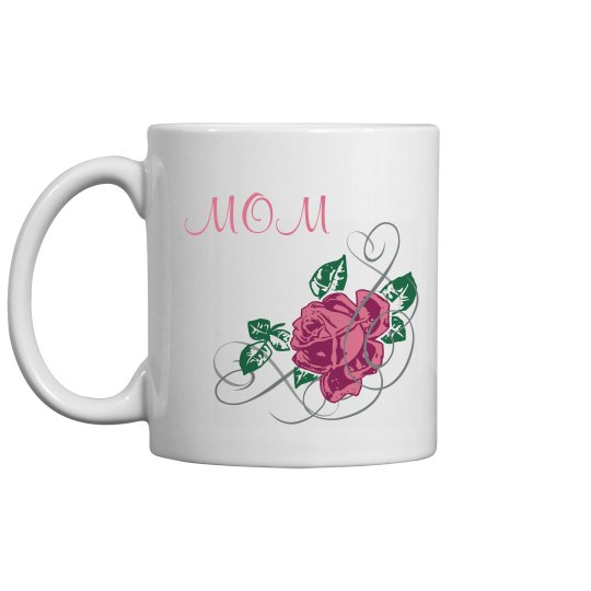 MOM ROSE MUG