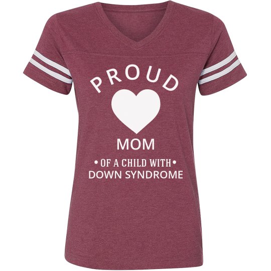 Mom with down syndrome child