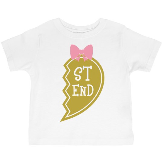 Mommy and daughter matching tee