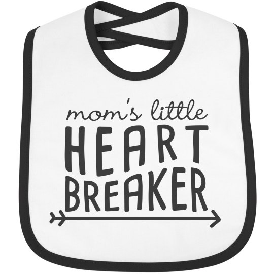 Mommy's Little Heart Breaker Bib