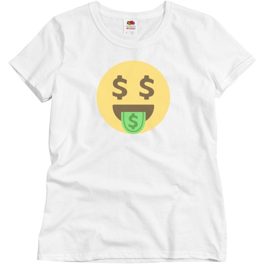 Money Mouth Face Emoji Tee Money Mouth Face Emoji Tee