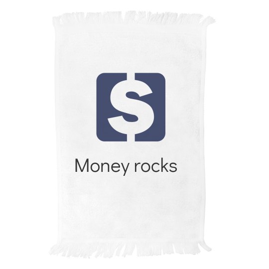 money rocks towel