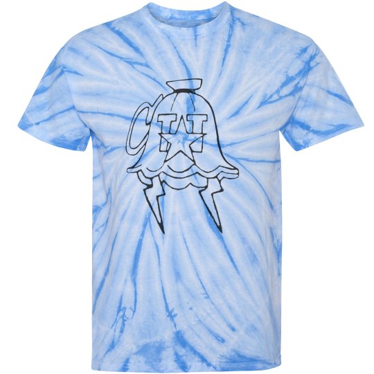 MONIKER BLK TIE DYE TEE