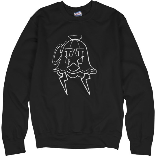 MONIKER WHT CREWNECK