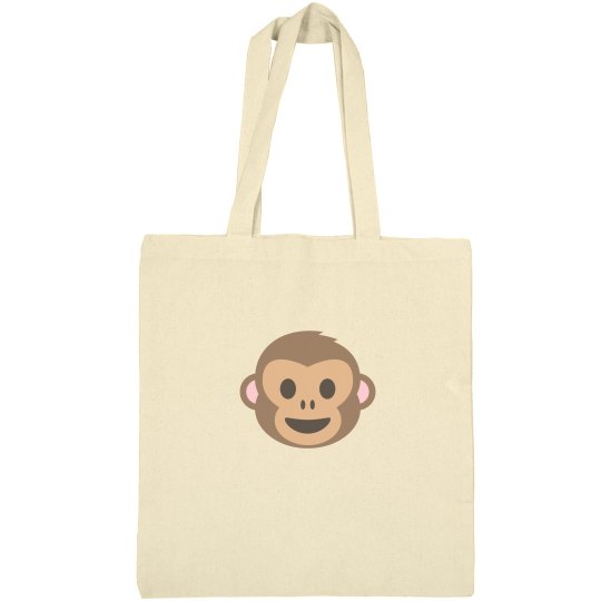 Monkey Face Tote Bag