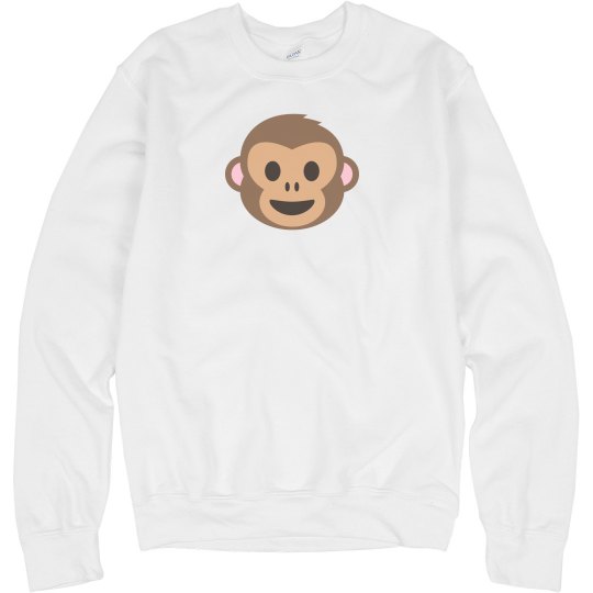 Monkey Face Unisex Sweatshirt 
