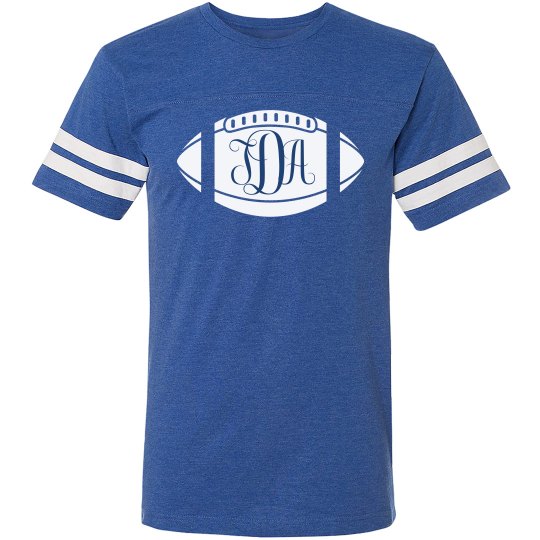Monogram Football Jersey Tee Monogram Football Jersey Tee