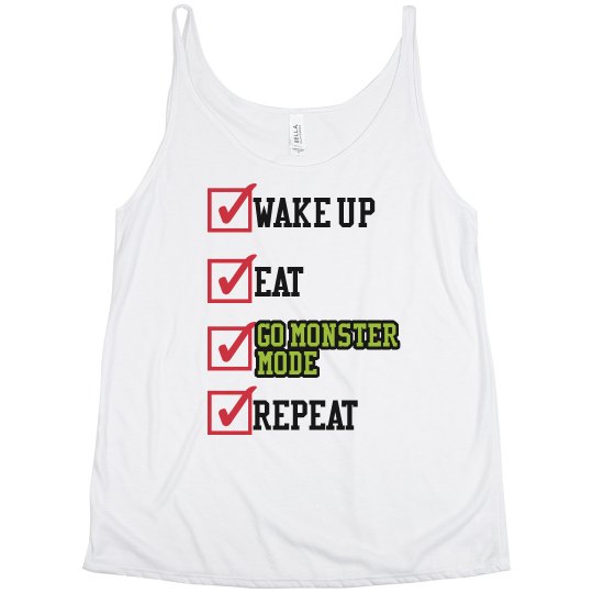 Monster Mode Check List