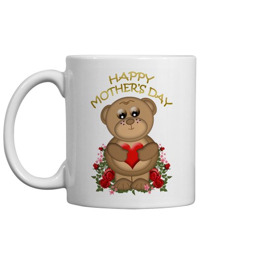 Mother's Day Bear & Roses Mother's Day Bear & Roses