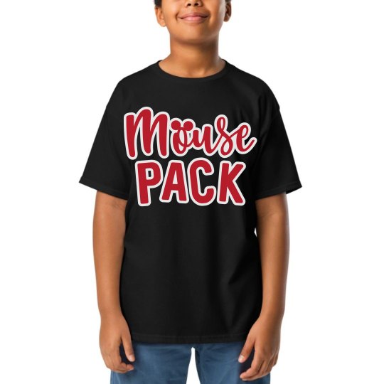 Mouse pack kids original t shirt.