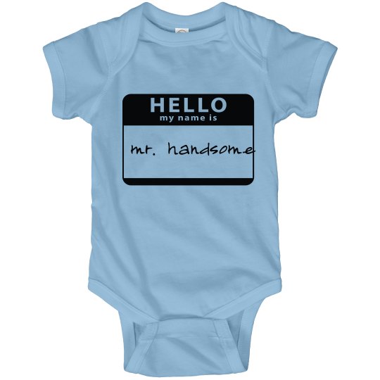Mr. Handsome Onesie