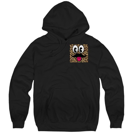 Mr leopard pullover hoodie 