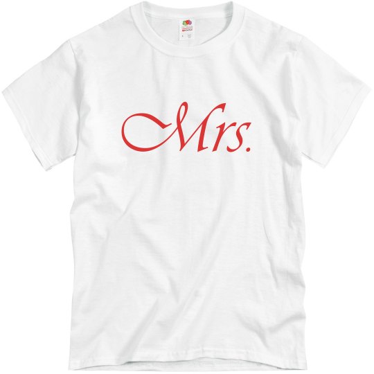 Mrs. Couple Tee Mrs. Couple Tee