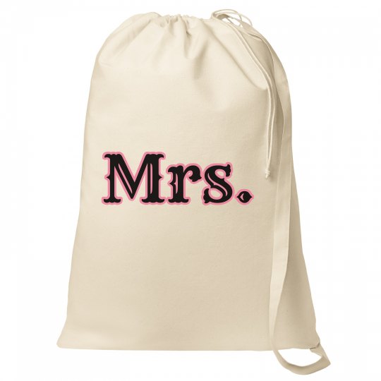 Mrs. laundry bag 