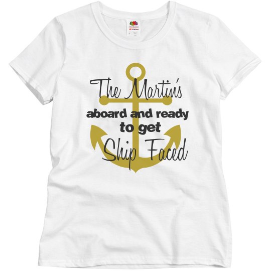 Mrs. Martin's ship faced shirt