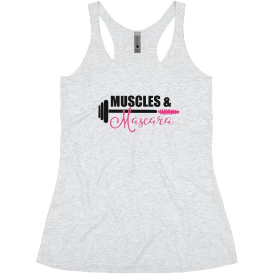 Muscles and Mascara Logo