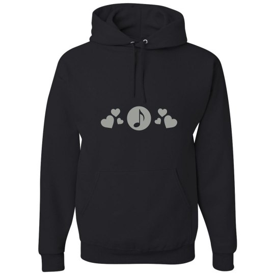 Music fashion life hoodie