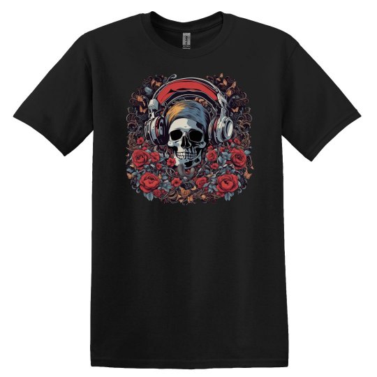 Music Headphone Skull Music Headphone Skull