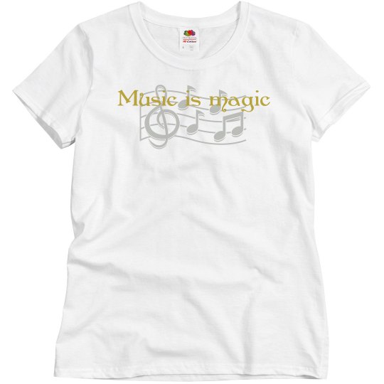 Music is magic tee Music is magic tee