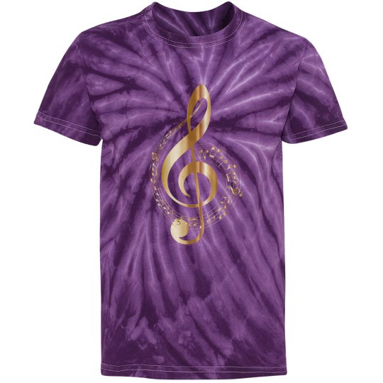 Music notes blue top Music notes blue top