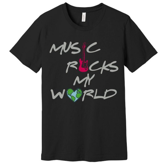 Music Rocks My World Tee