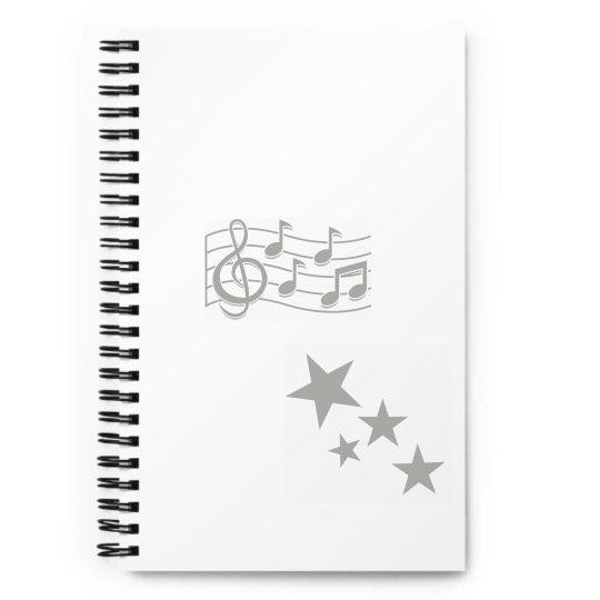 Music Stars notebook