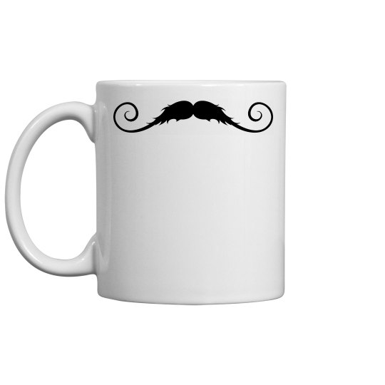Mustache Mug