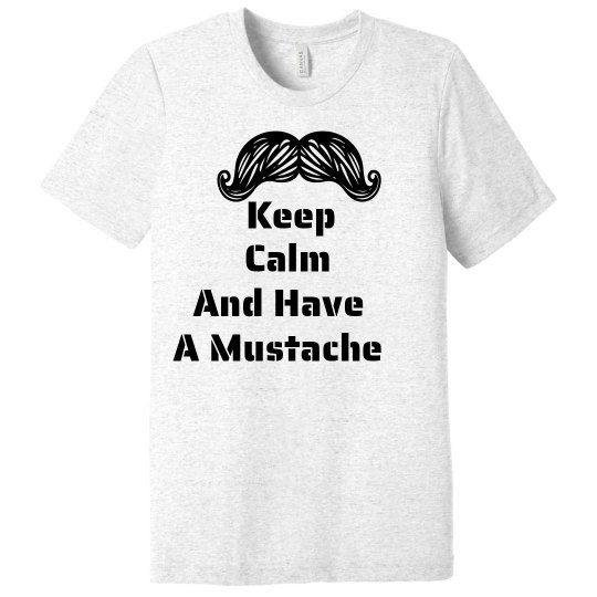 Mustache shirt