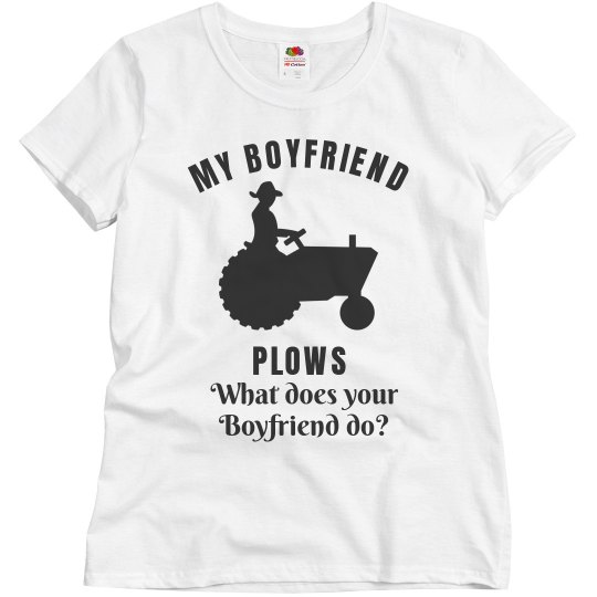 My boyfriend plows